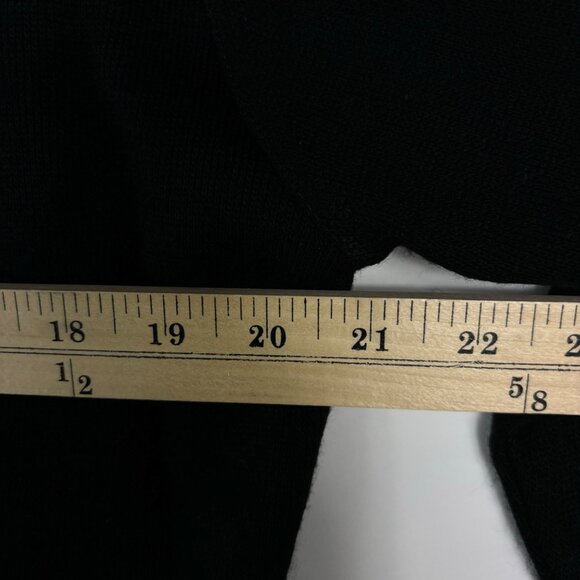 Deka men’s sweater M gray black check print retro Klingon check crew neck office - Picture 8 of 12